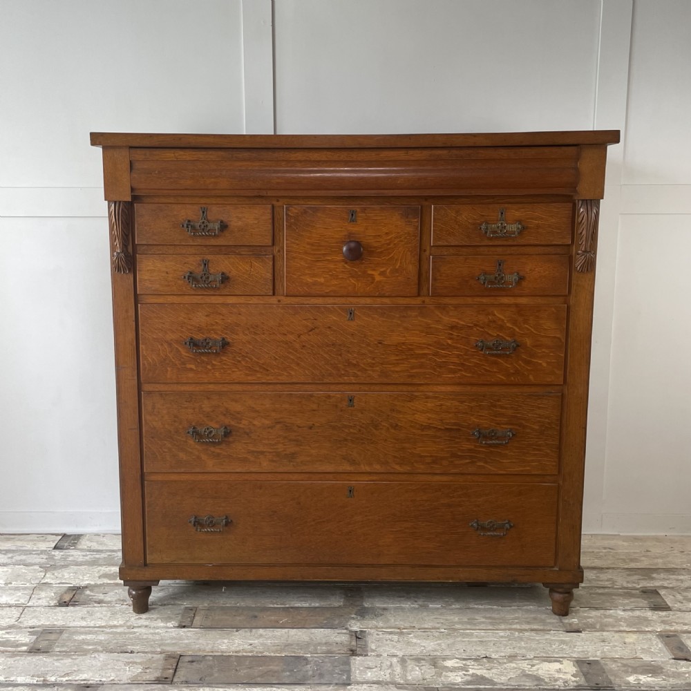 C.1900 Oak Chest of Drawers