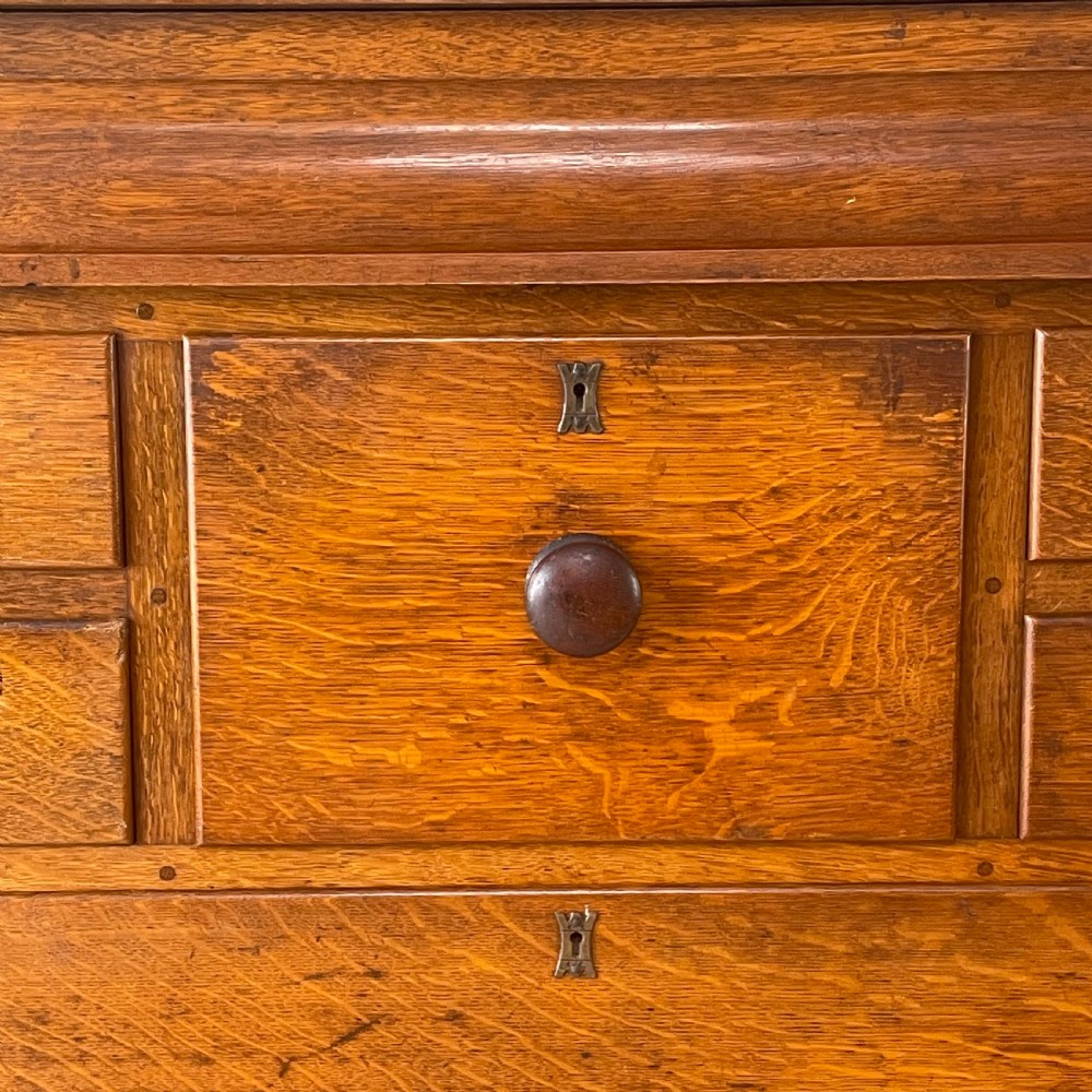 C.1900 Oak Chest of Drawers View III