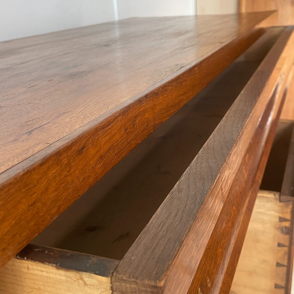 C.1900 Oak Chest of Drawers View IX