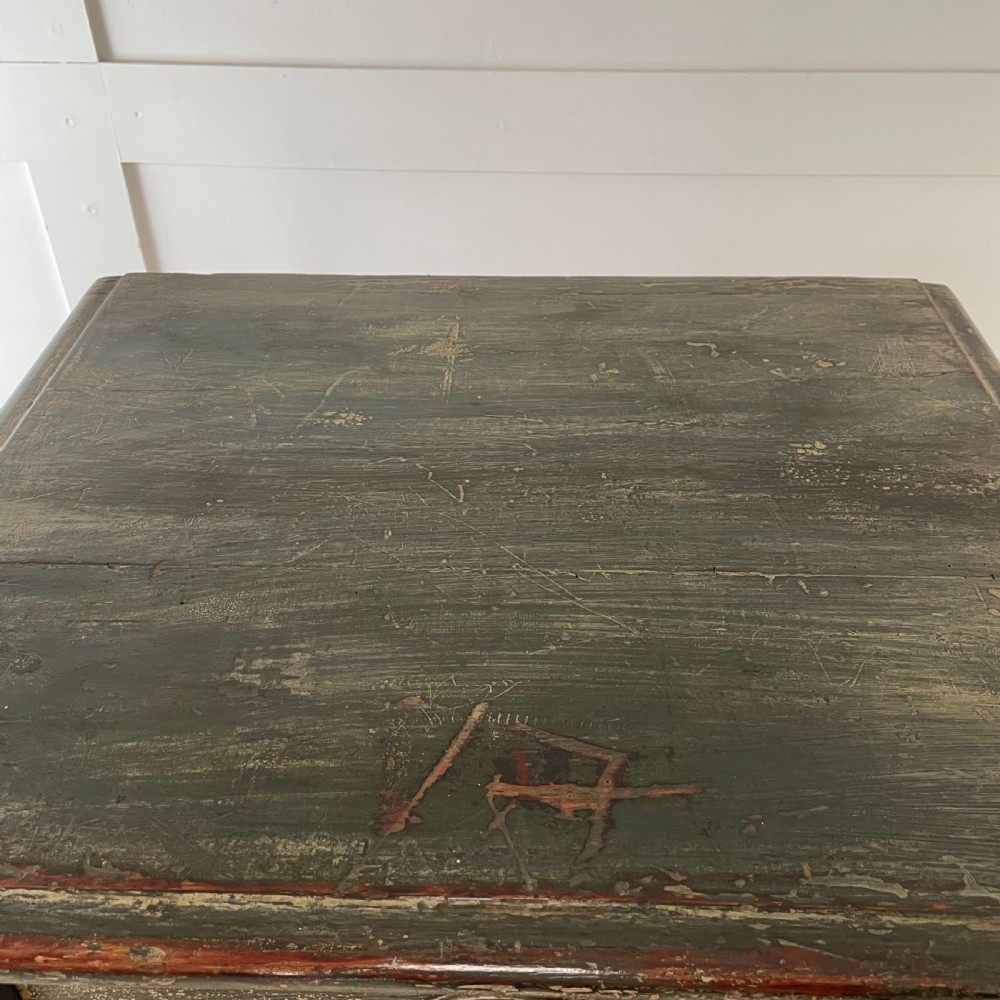 Victorian Painted Mahogany Bank of Drawers View IX