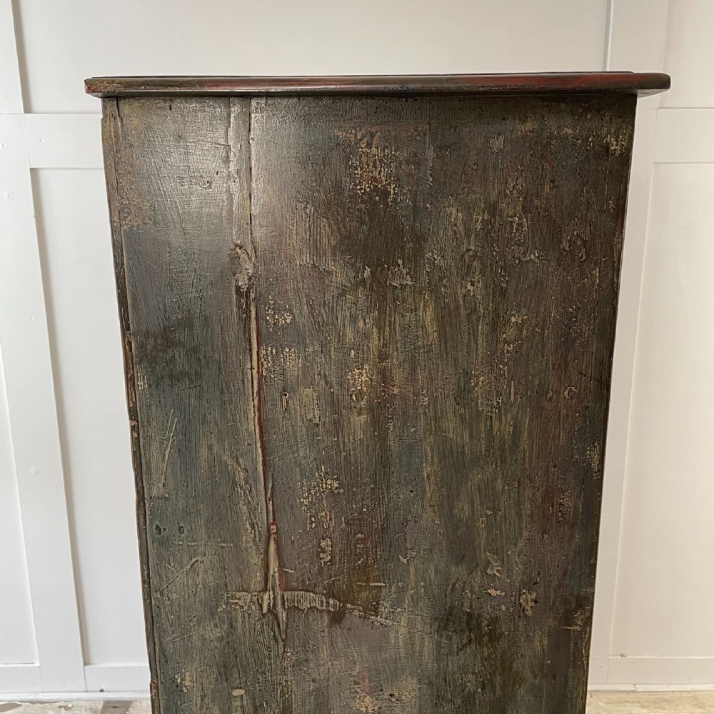 Victorian Painted Mahogany Bank of Drawers View XIV