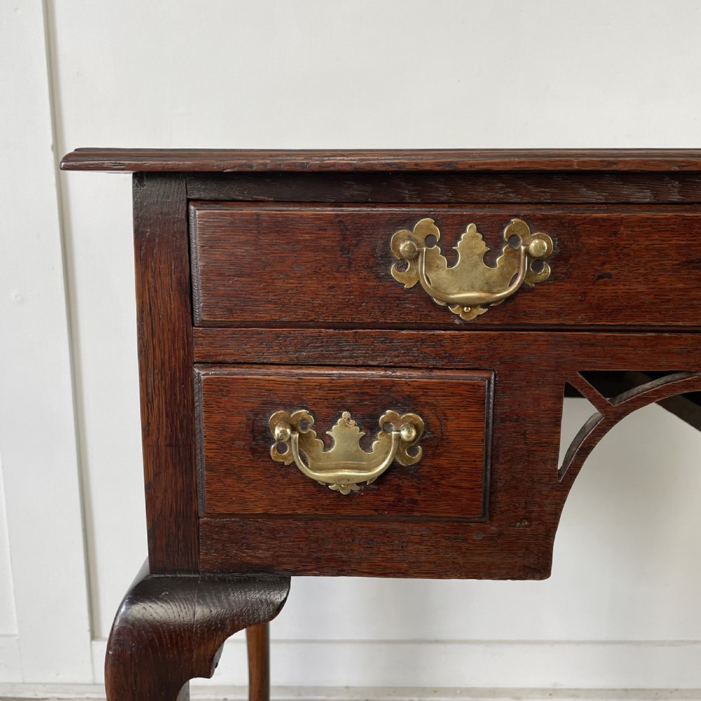 18th C. Oak Low Boy View III