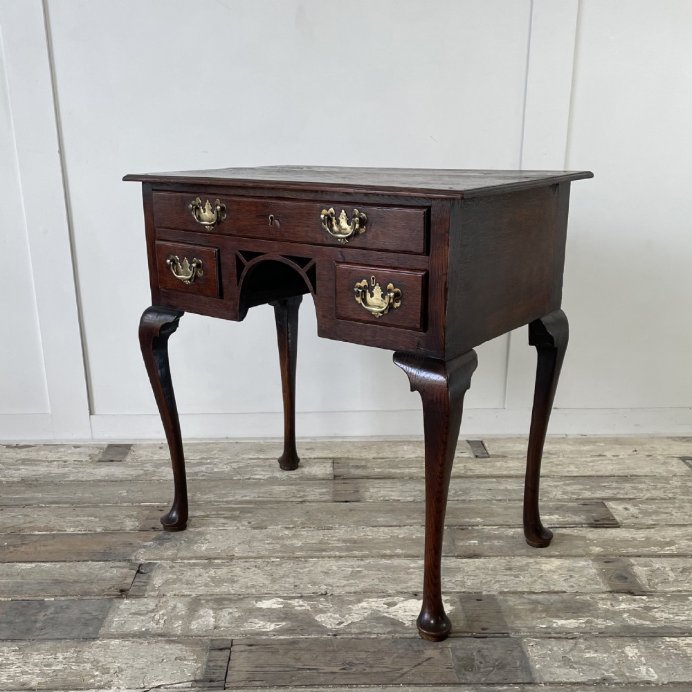 18th C. Oak Low Boy View V