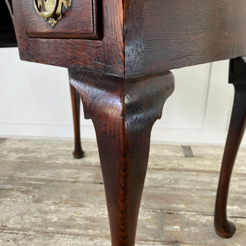 18th C. Oak Low Boy View VI