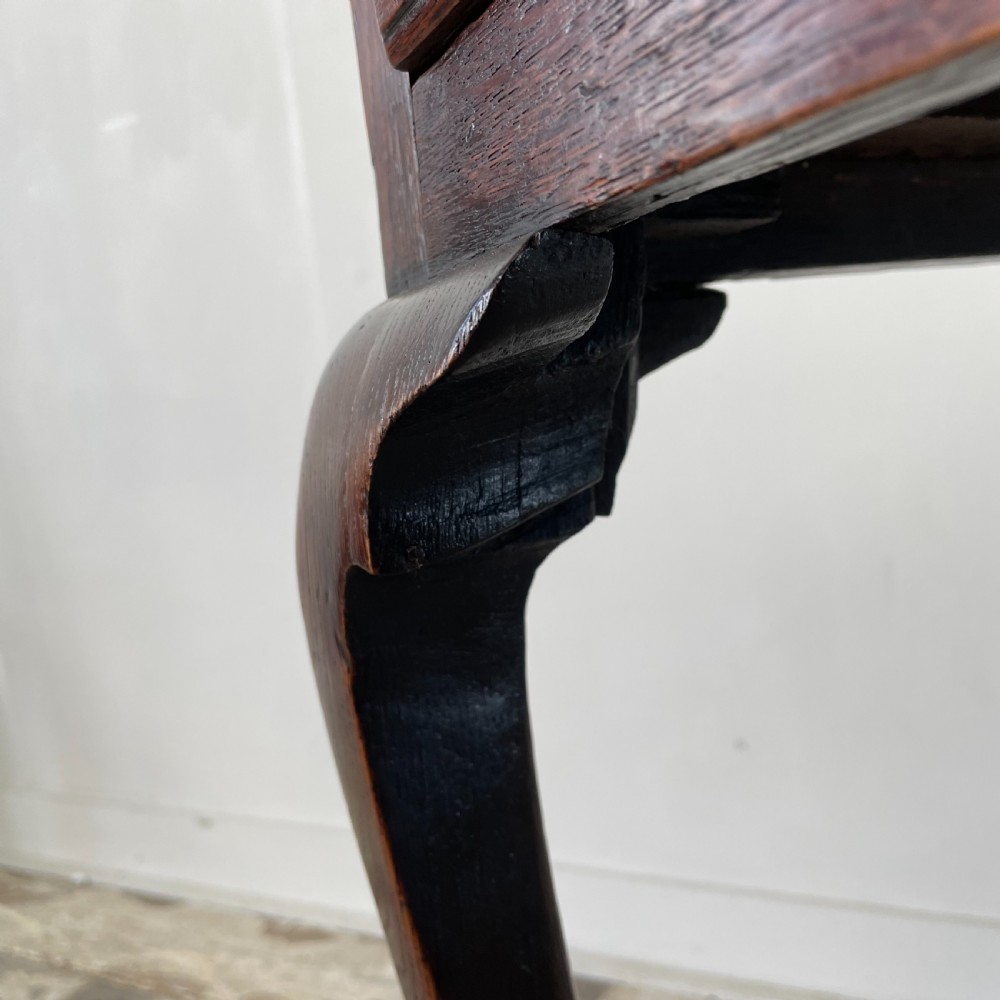 18th C. Oak Low Boy View VIII