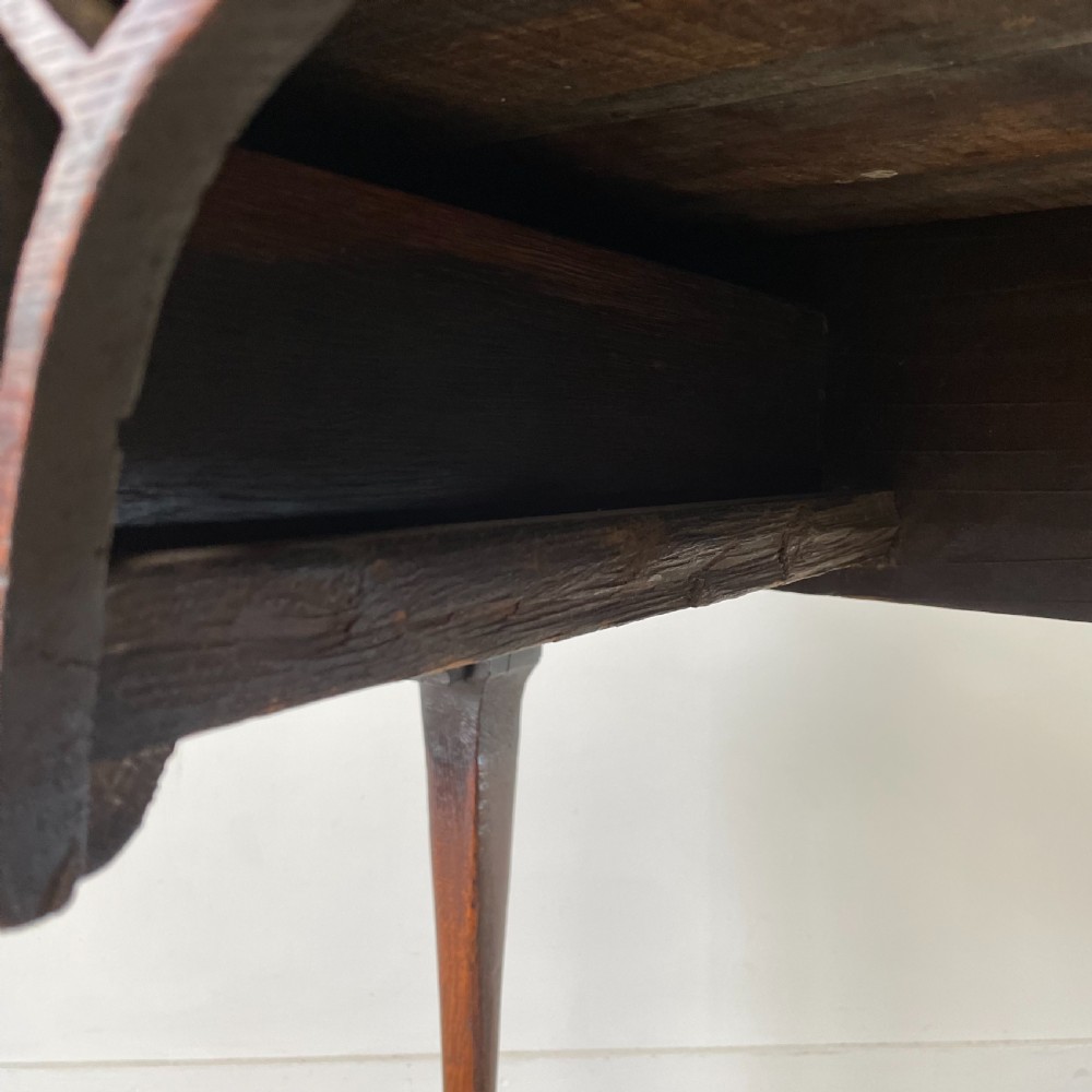 18th C. Oak Low Boy View IX