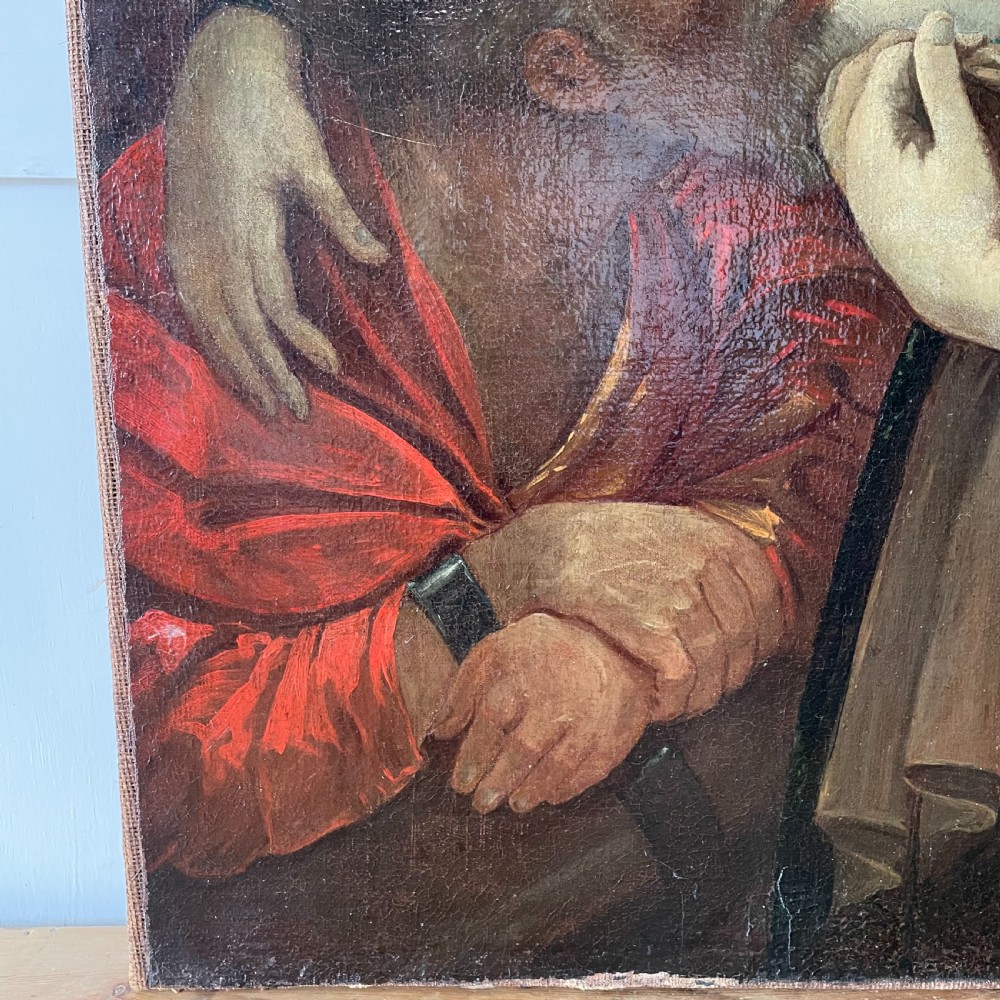 Oil on Canvas Roman Charity: Cimon & Pero  View VII