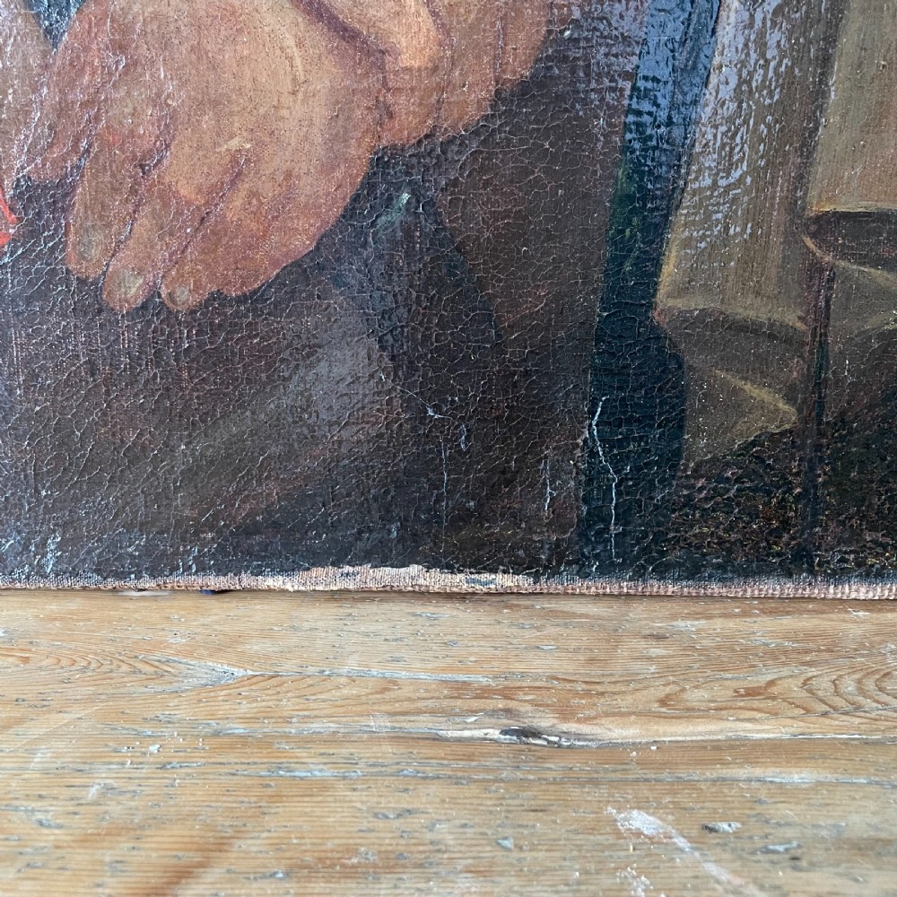 Oil on Canvas Roman Charity: Cimon & Pero  View IX
