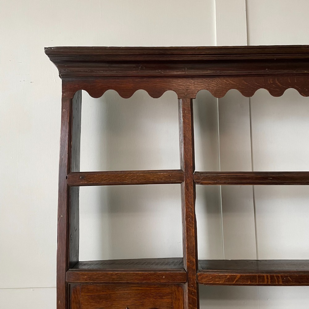 18th C. Oak Shropshire Dresser View II