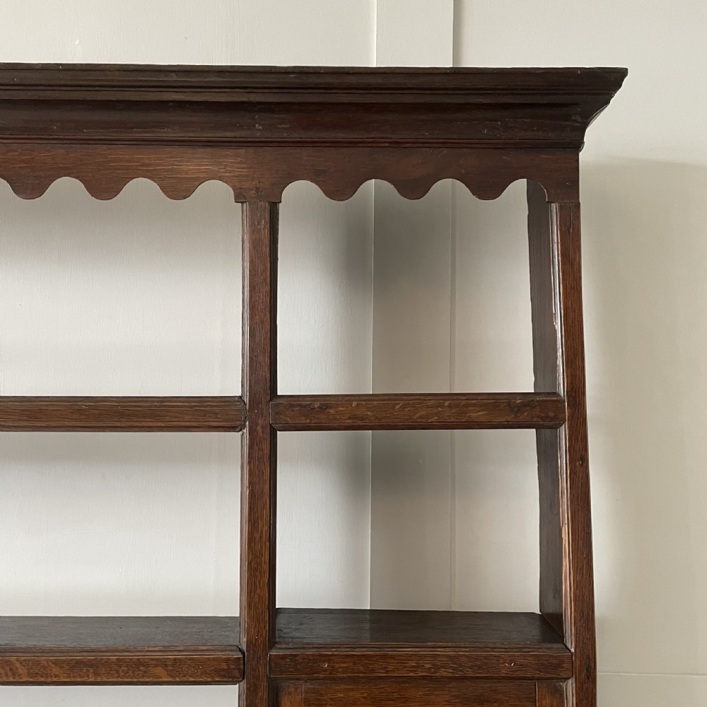 18th C. Oak Shropshire Dresser View III