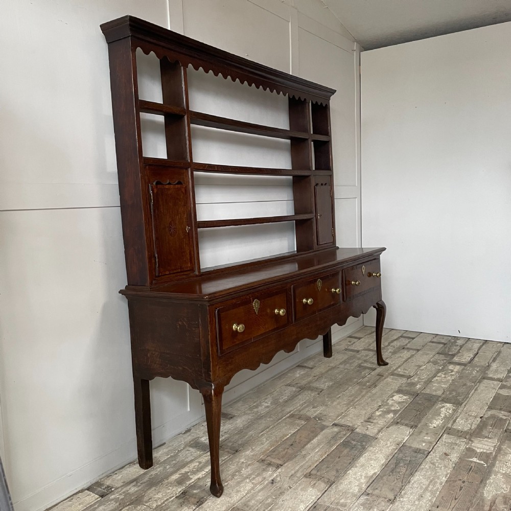 18th C. Oak Shropshire Dresser View XIV