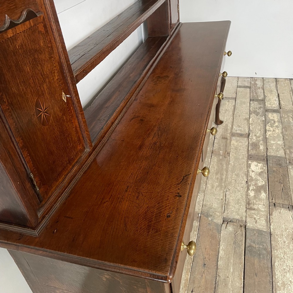 18th C. Oak Shropshire Dresser View XVI