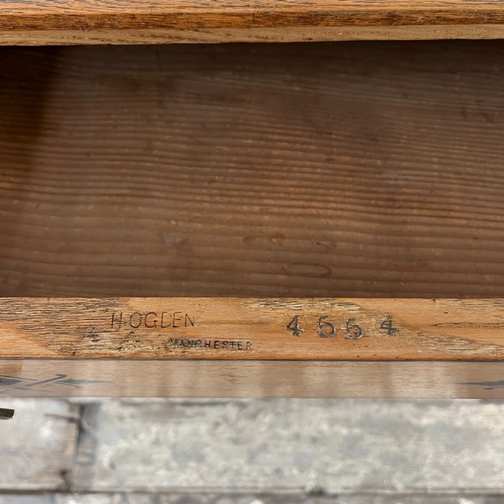 Aesthetic Movement Ash Kneehole Desk View IX