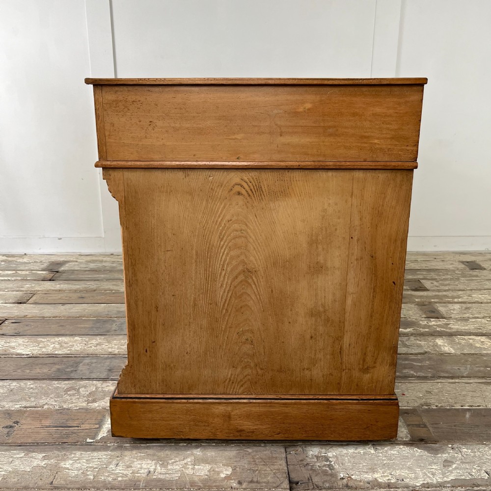 Aesthetic Movement Ash Kneehole Desk View XIII