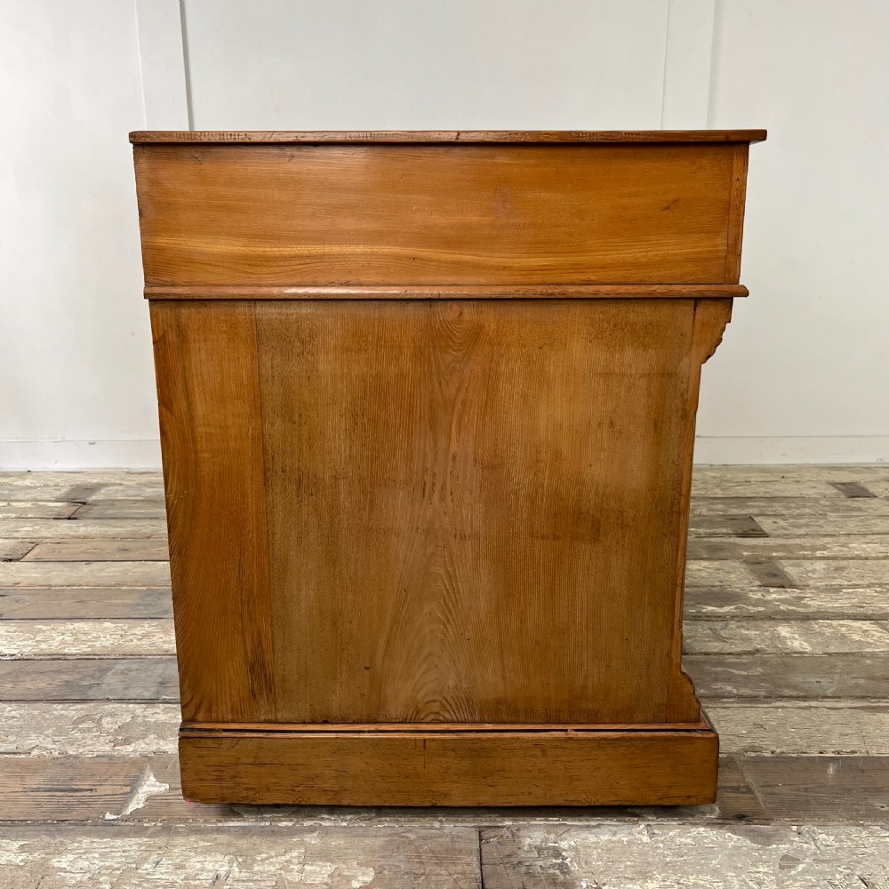 Aesthetic Movement Ash Kneehole Desk View XVII