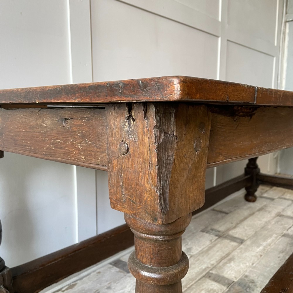 19th C. Oak Hall or Centre Table View III