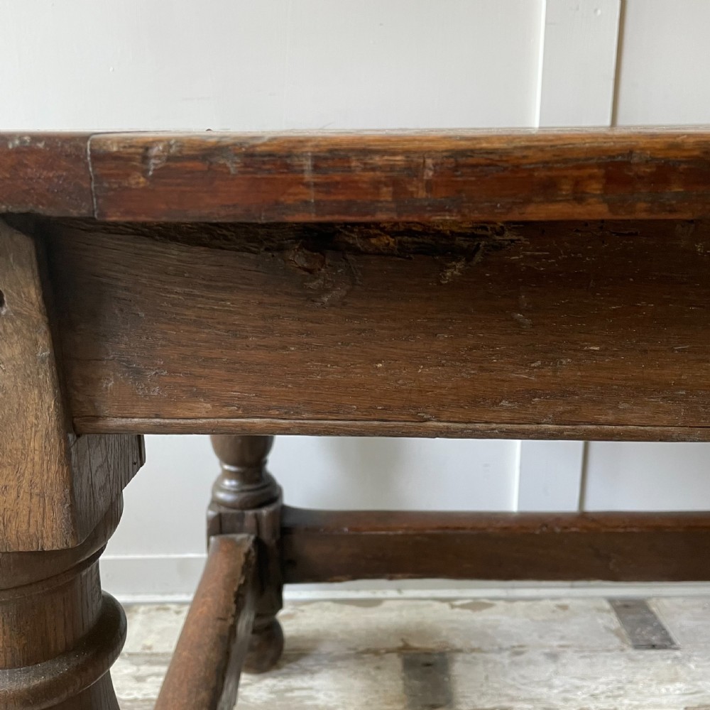 19th C. Oak Hall or Centre Table View VI
