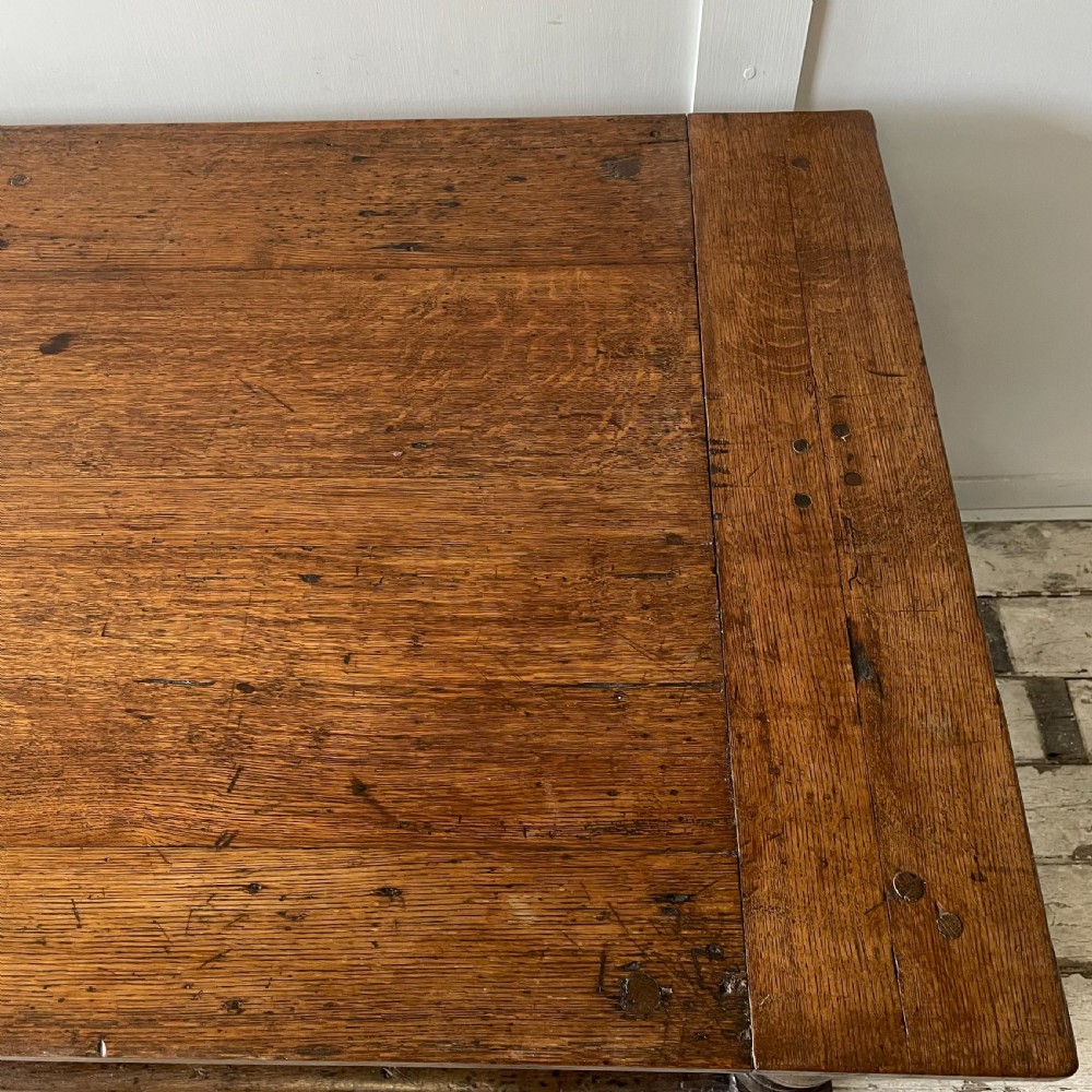 19th C. Oak Hall or Centre Table View XIV