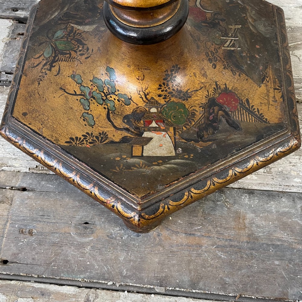 C.1900 Chinoiserie Floor Lamp View II