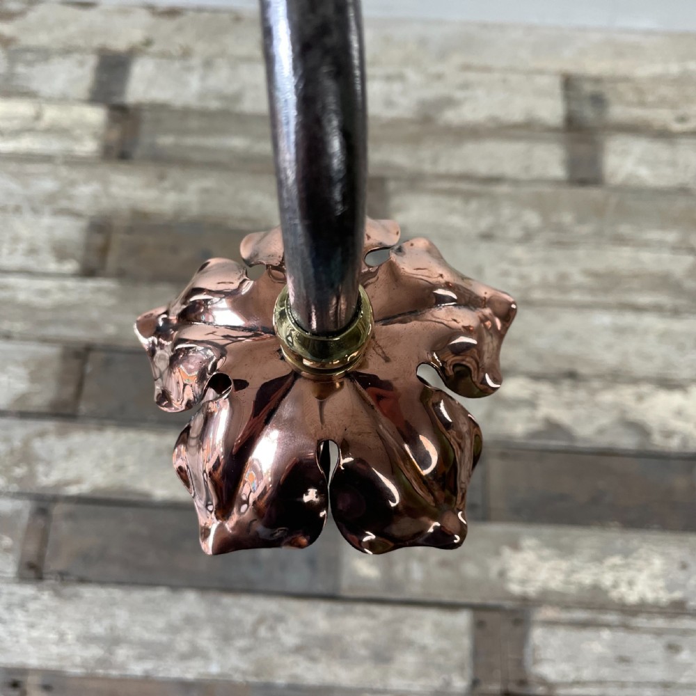 Early 20th C. Wrought Iron Chandelier View III