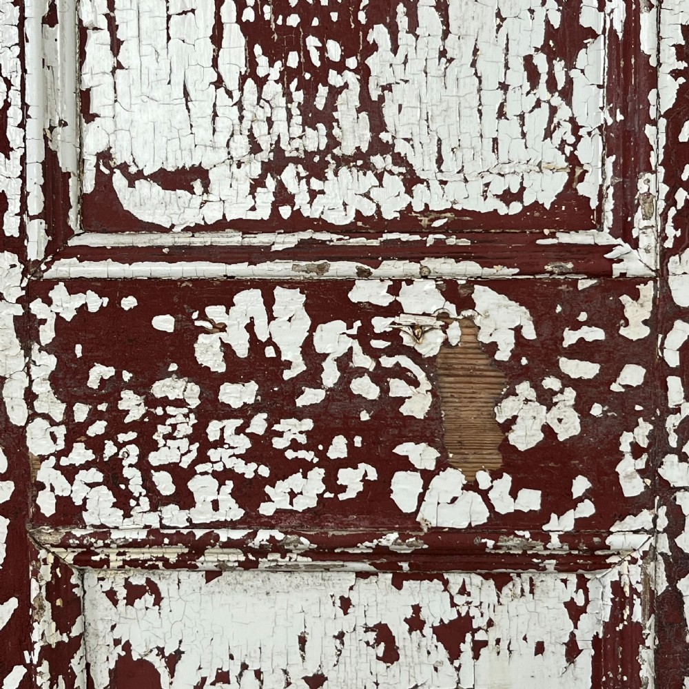 Victorian Painted Pine Railway Cupboard View VII