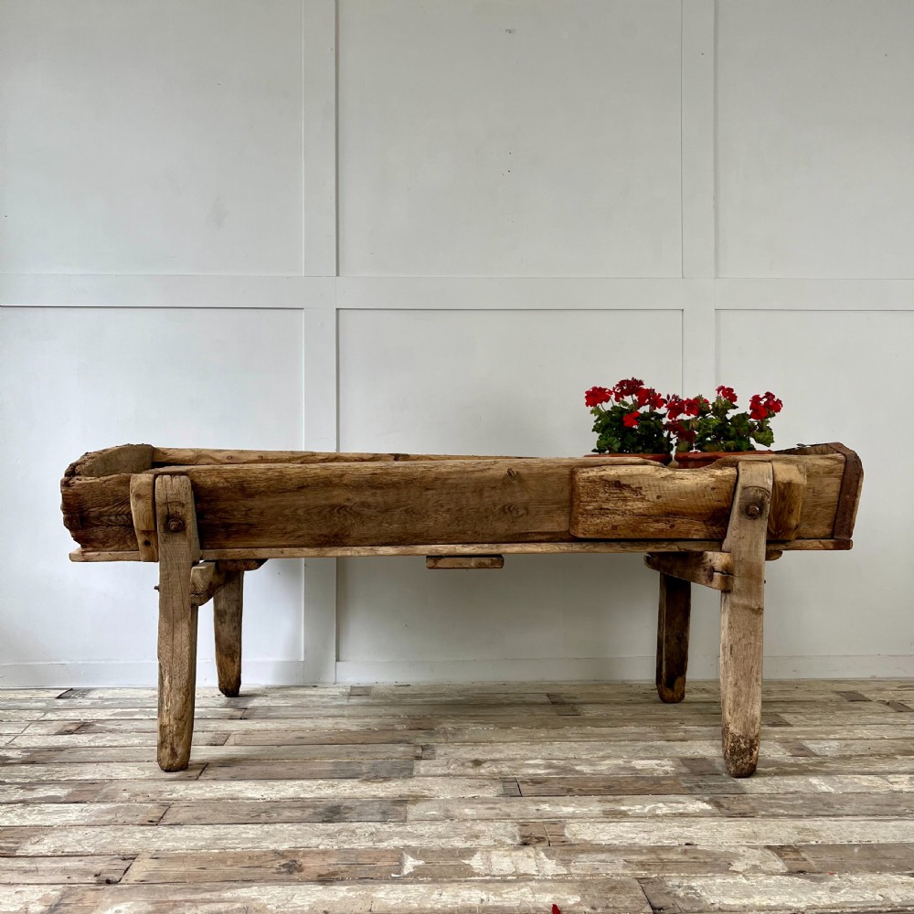 19th C. Oak & Elm Trough