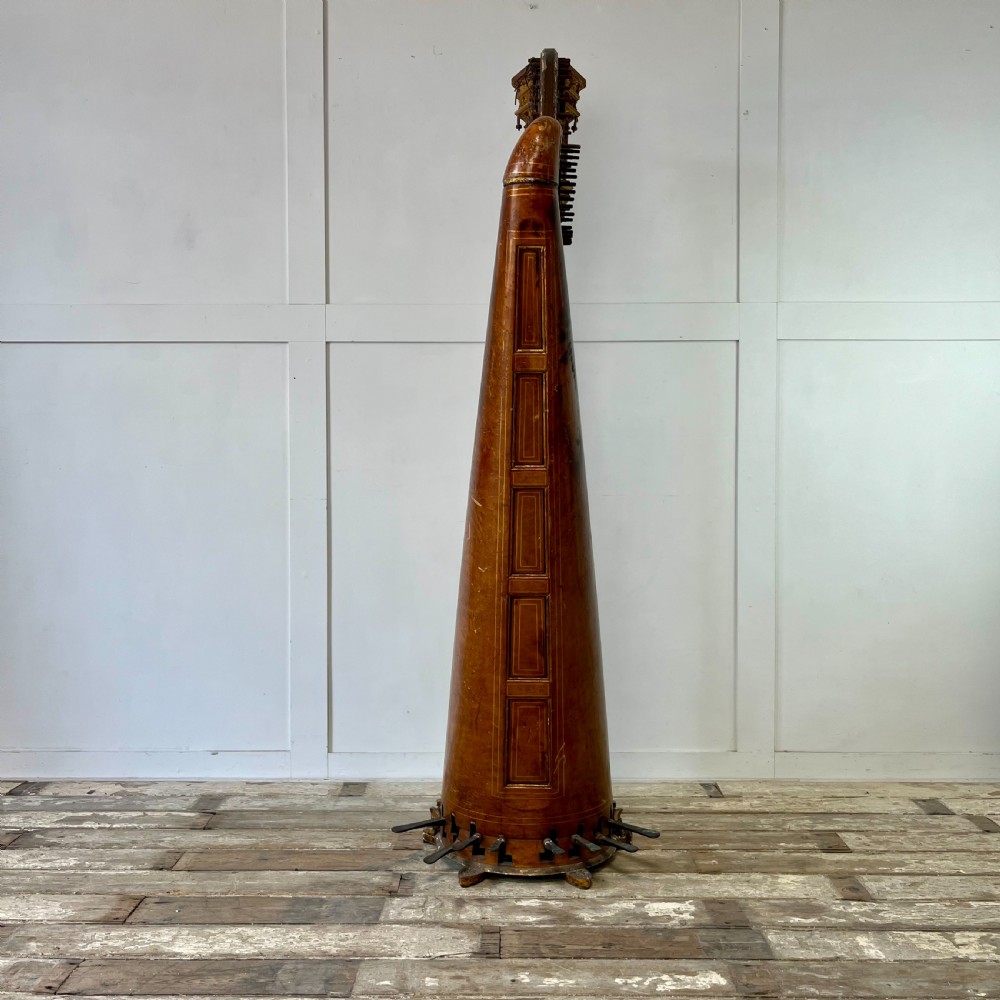 English Regency Harp by Sebastian Erard View VI