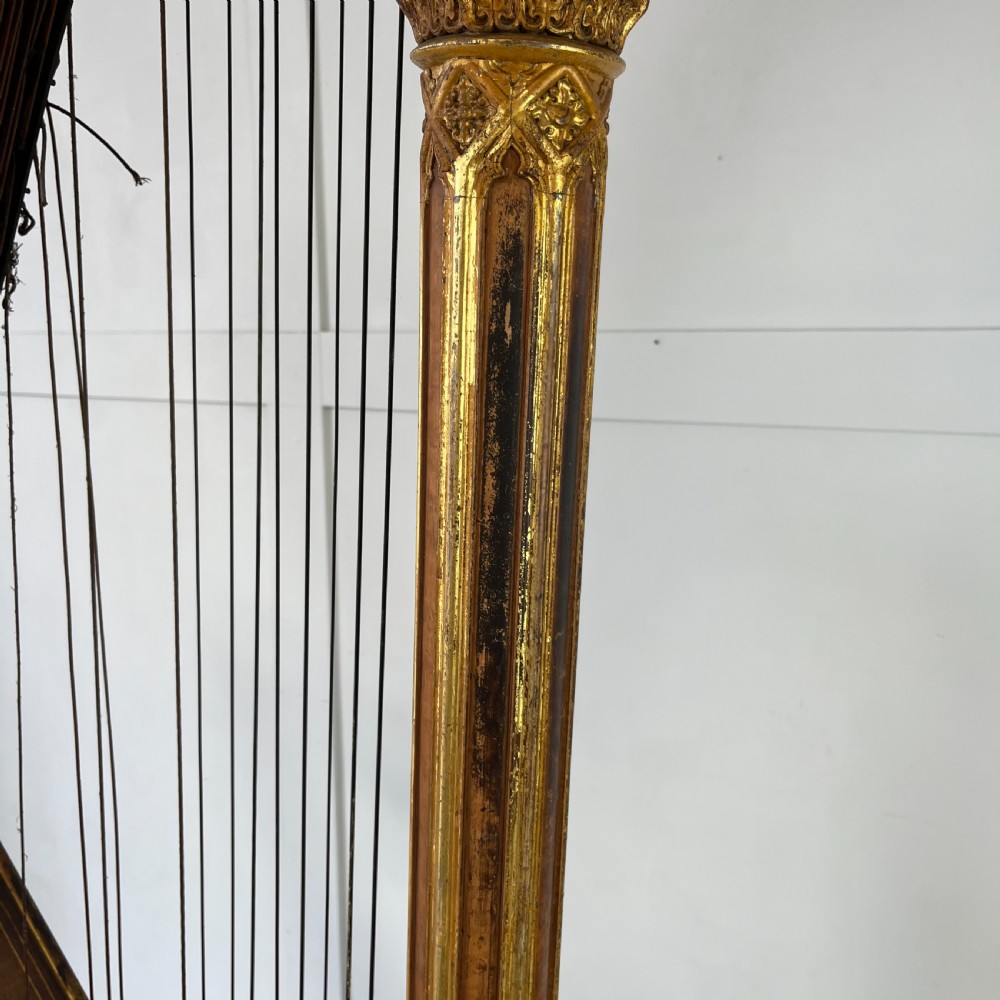 English Regency Harp by Sebastian Erard View XII