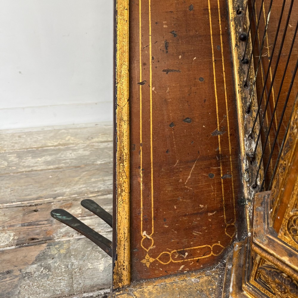 English Regency Harp by Sebastian Erard View XX
