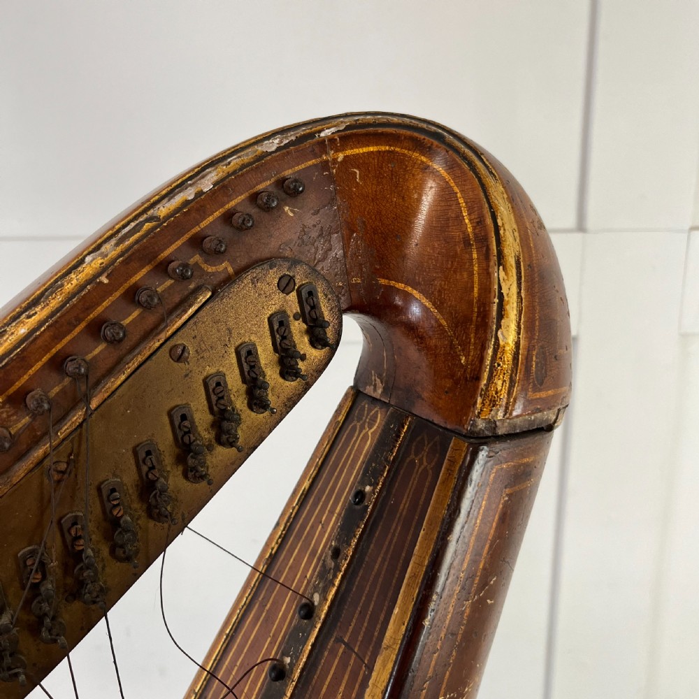 English Regency Harp by Sebastian Erard View XXII