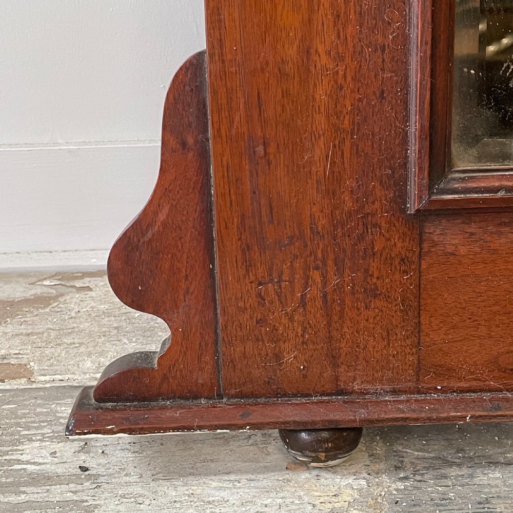 Edwardian Mahogany Over Mantel Mirror View IX