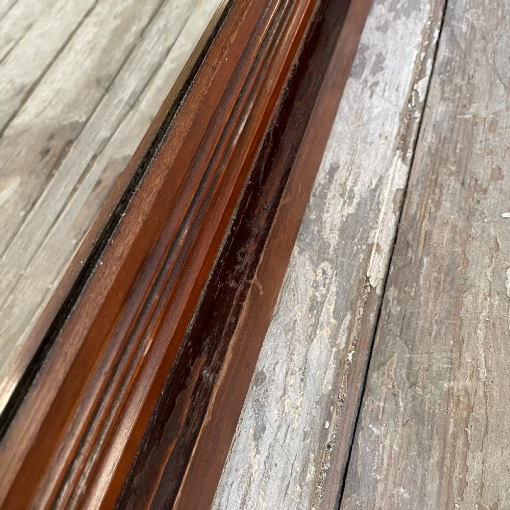 Edwardian Mahogany Overmantel Mirror View IV