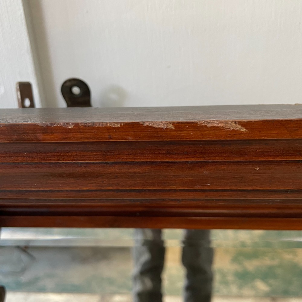 Edwardian Mahogany Overmantel Mirror View VII