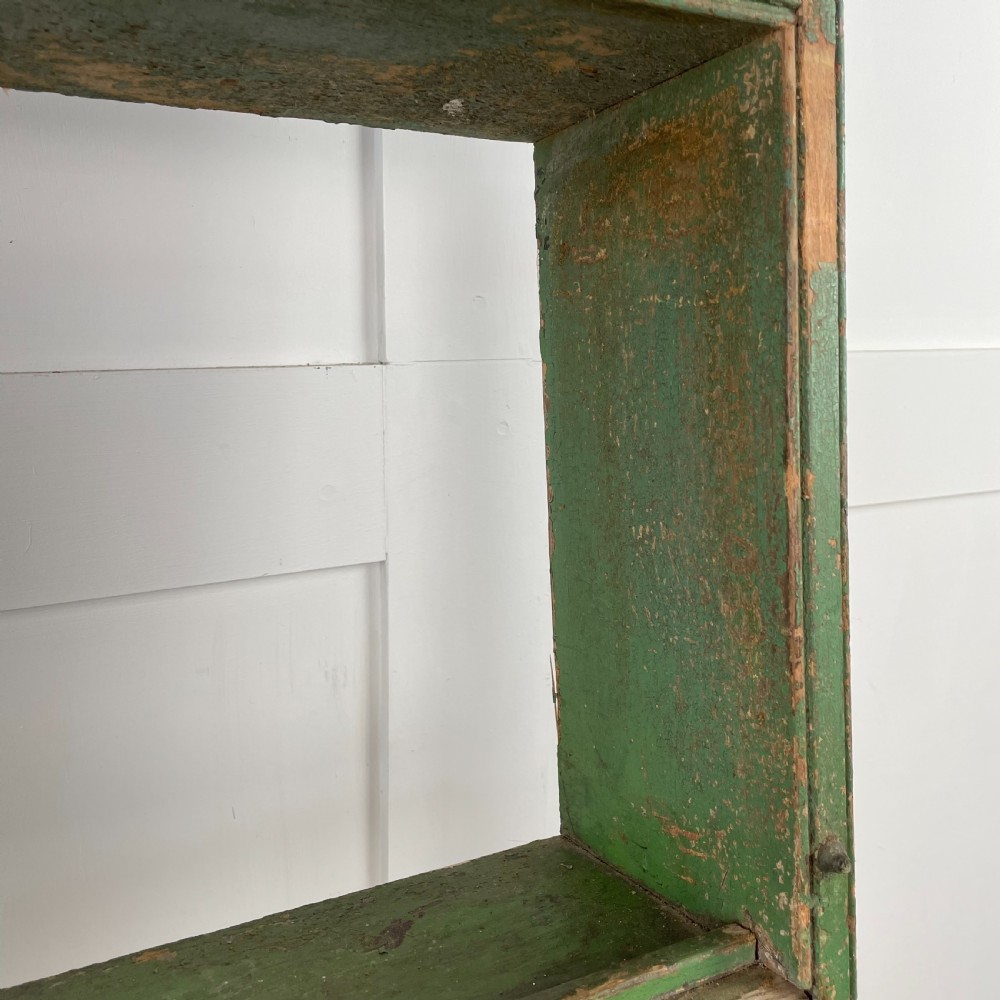 Georgian Painted Pine Plate Rack View III