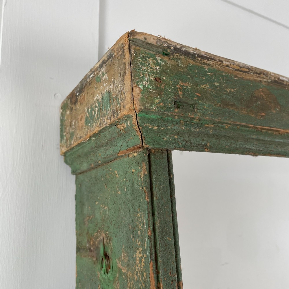 Georgian Painted Pine Plate Rack View V