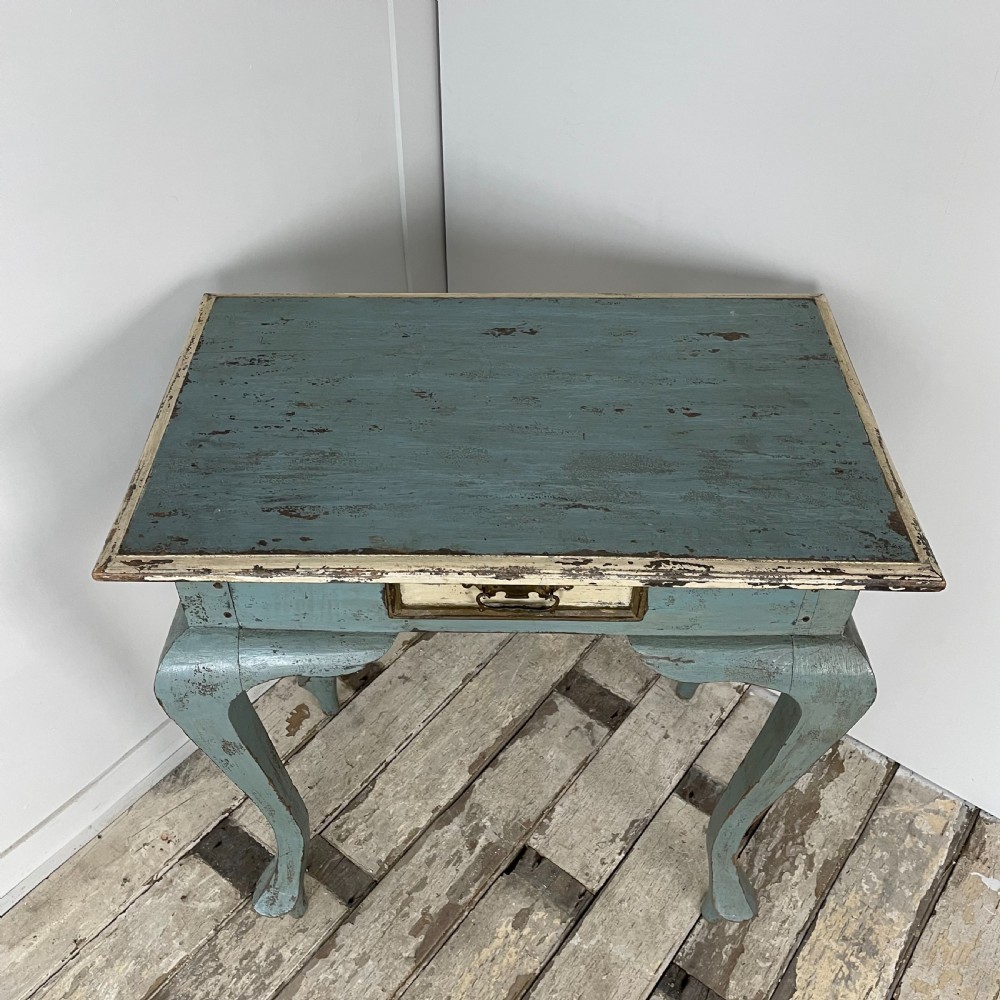 19th C. French Painted Side Table View III