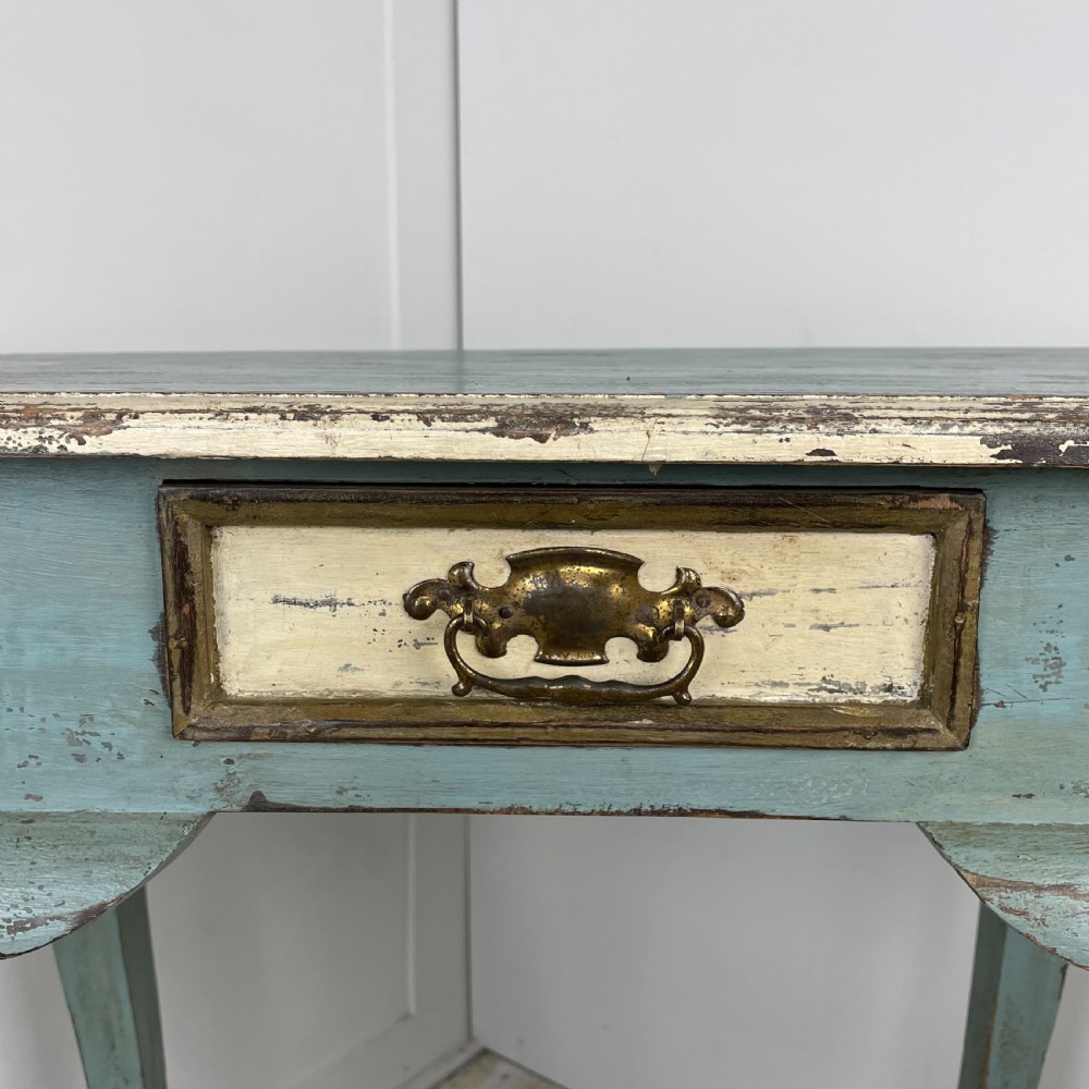 19th C. French Painted Side Table View IV