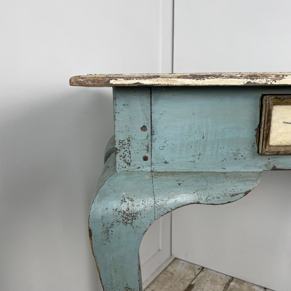 19th C. French Painted Side Table View VII