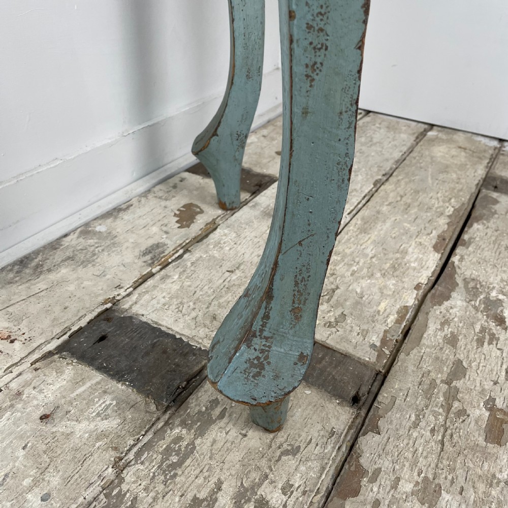19th C. French Painted Side Table View VIII