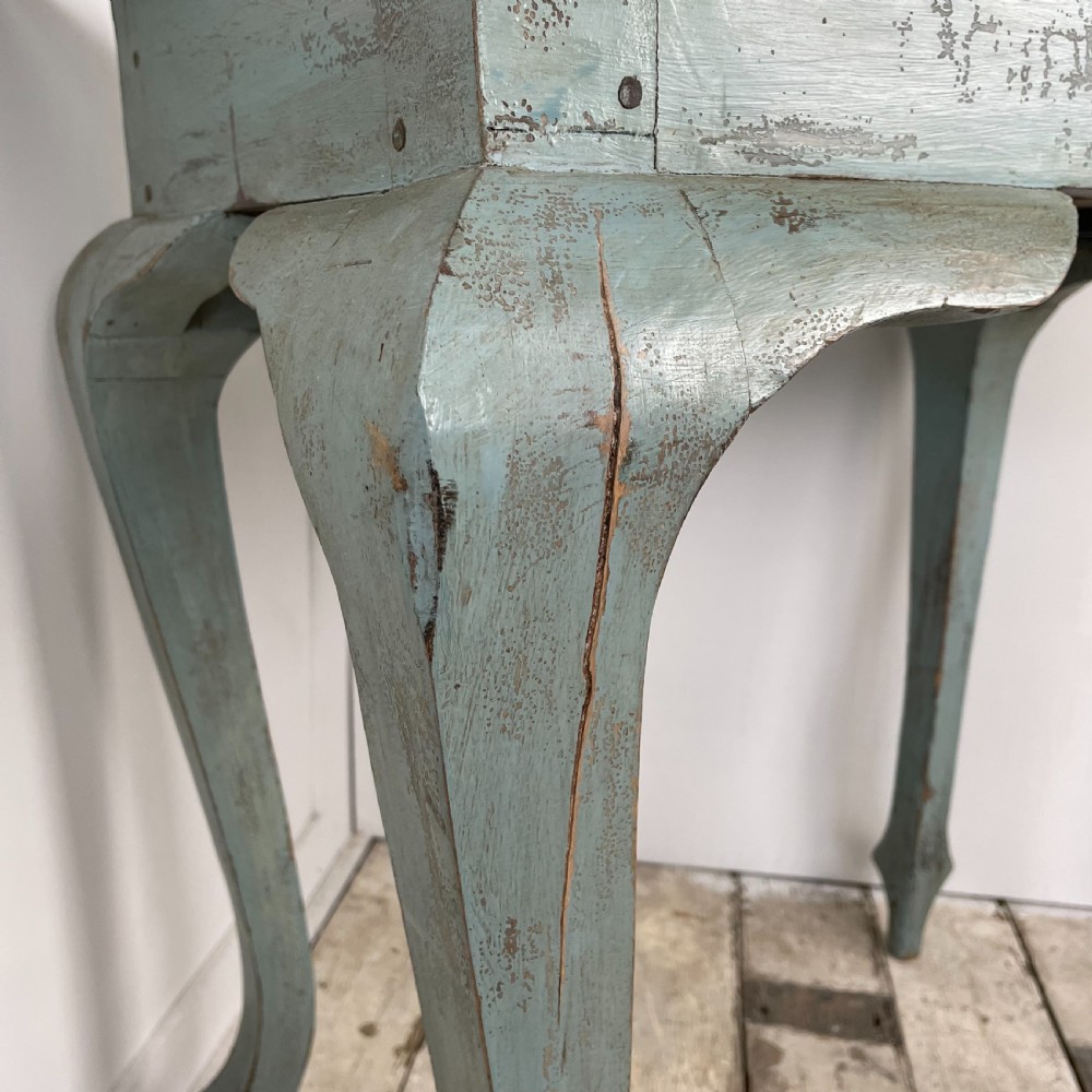 19th C. French Painted Side Table View XI