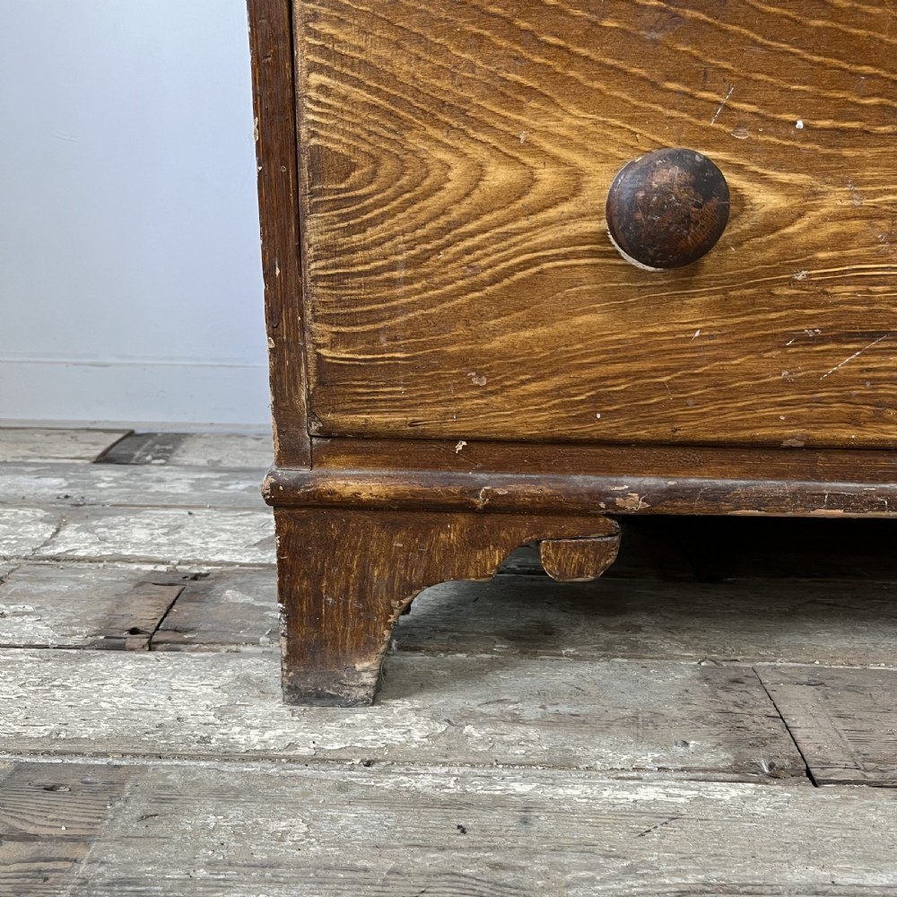 Mid 19th C. Pine Housekeepers Cupboard View VI
