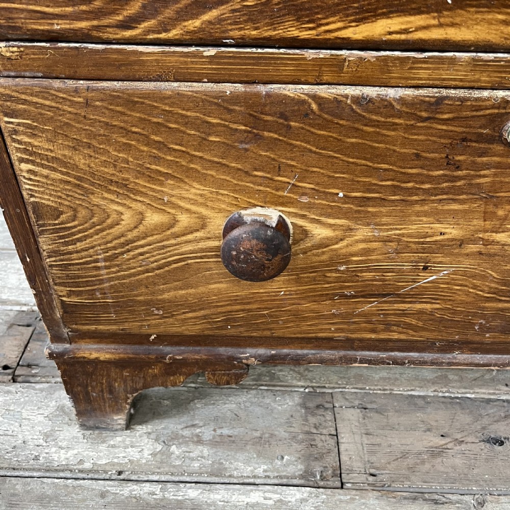 Mid 19th C. Pine Housekeepers Cupboard View XII