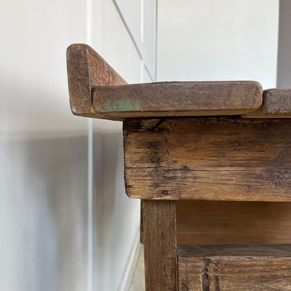 Early 20th C. Pine Workbench View IX