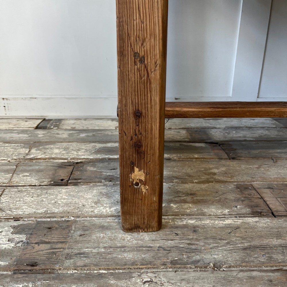 Early 20th C. Pine Workbench View X