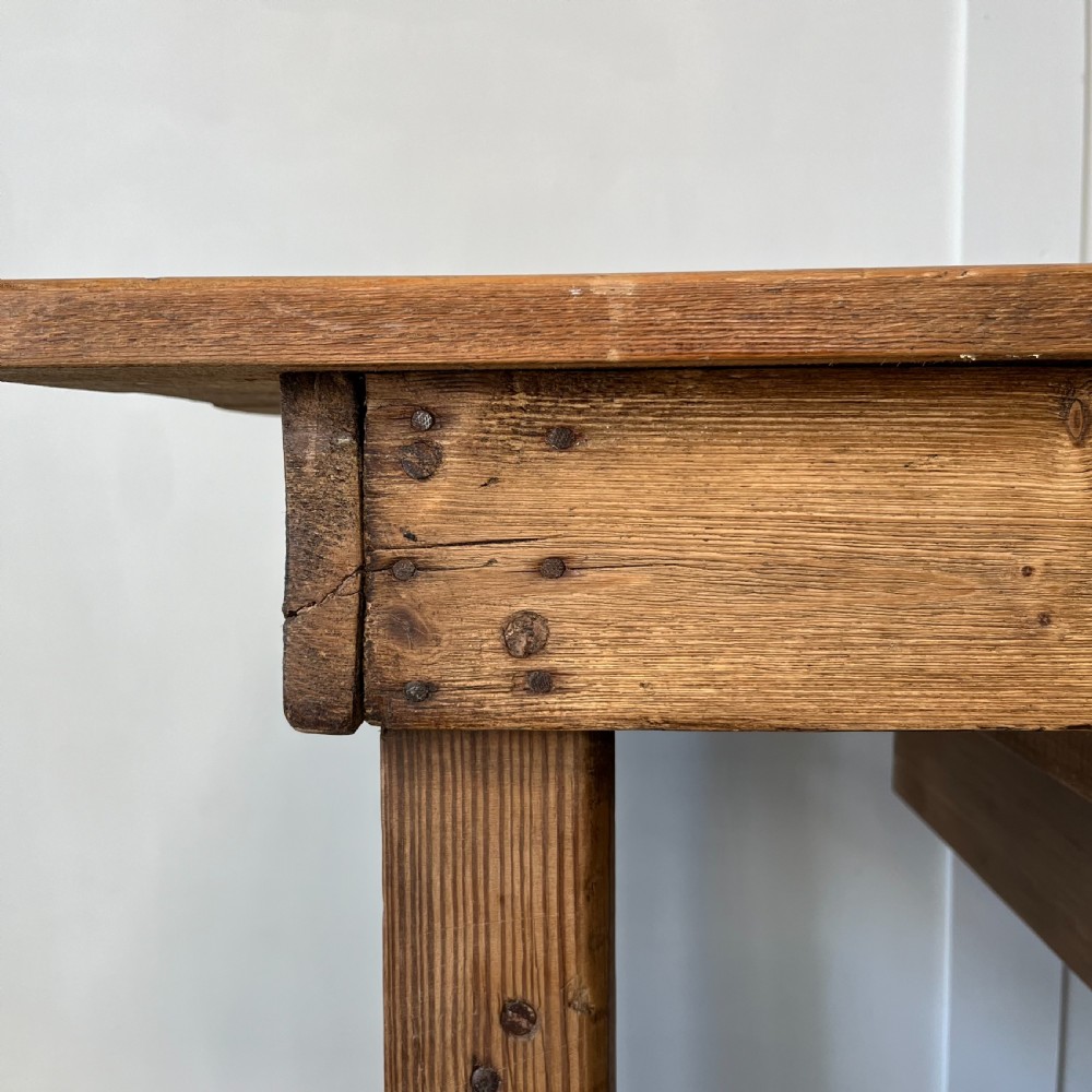 Early 20th C. Pine Workbench View XI