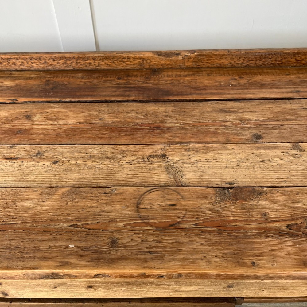 Early 20th C. Pine Workbench View XIV