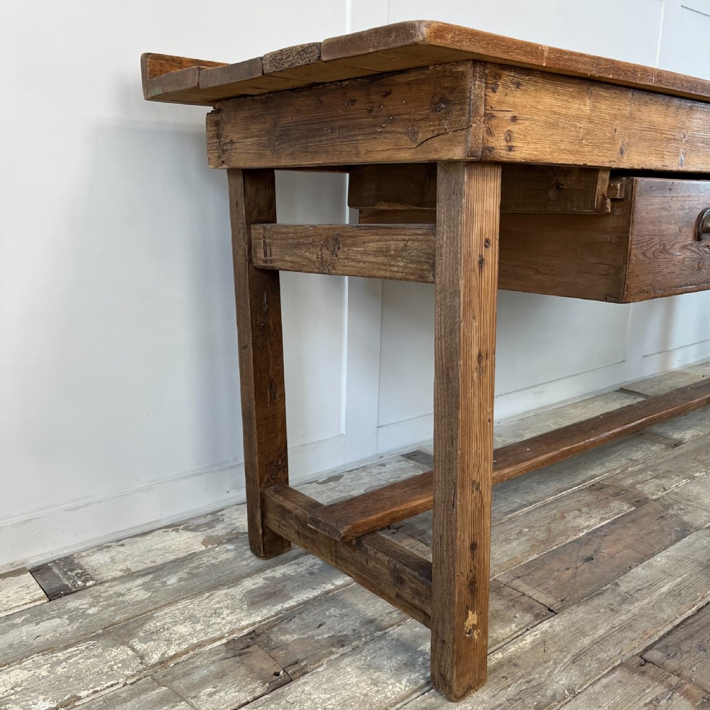 Early 20th C. Pine Workbench View XVII