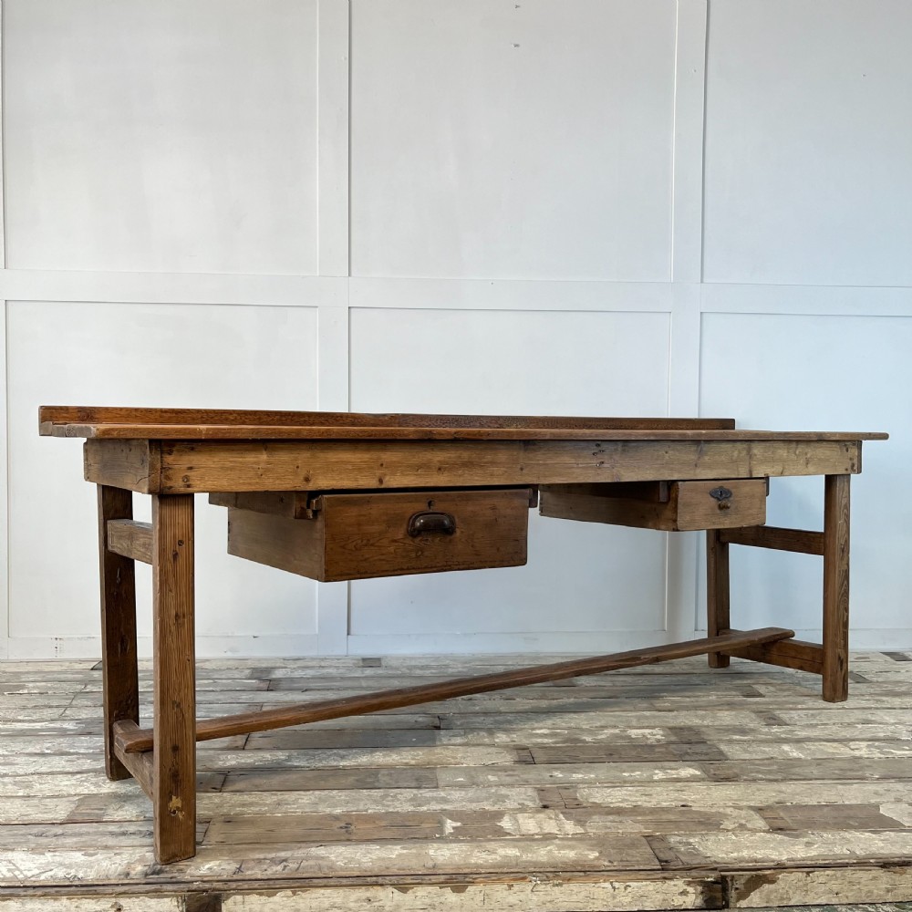 Early 20th C. Pine Workbench View XVIII