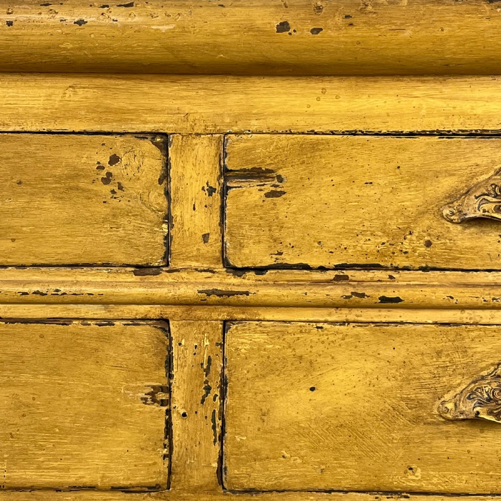 19th C. Painted Pine Shop Counter View VII