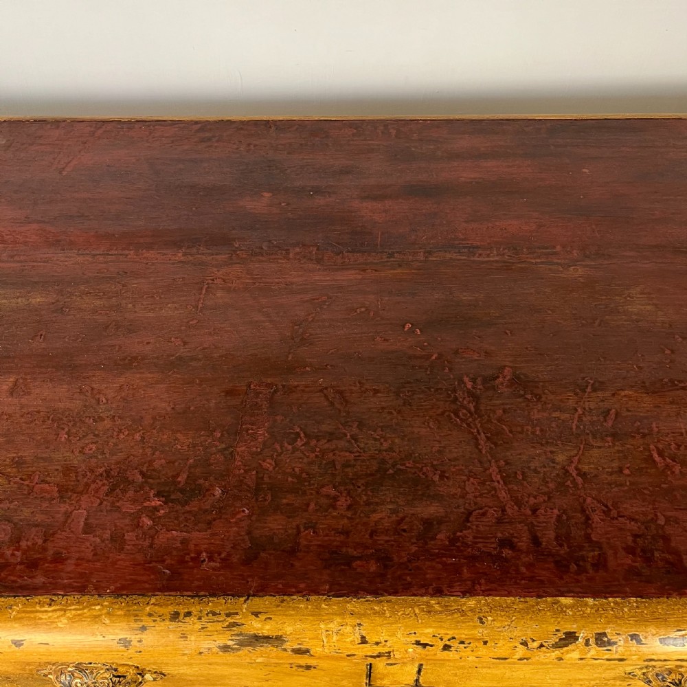 19th C. Painted Pine Shop Counter View XIII